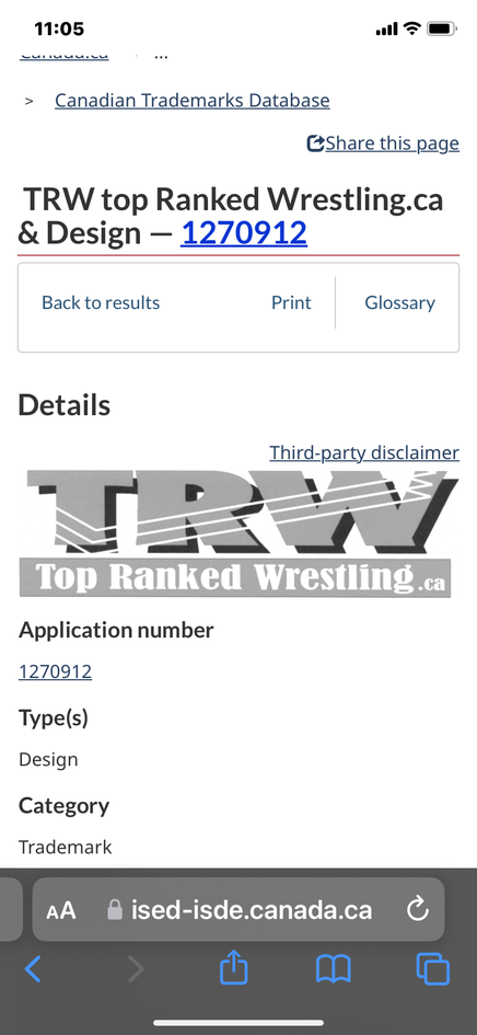 Top Ranked Wrestling